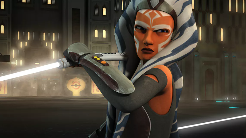 You can’t talk sabers without Ahsoka.